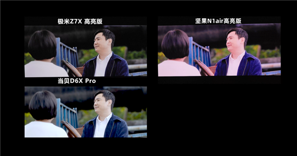 高亮版和坚果N1 Air高亮版怎么选 看实测pg模拟器试玩当贝D6x Pro、极米Z7X(图2)